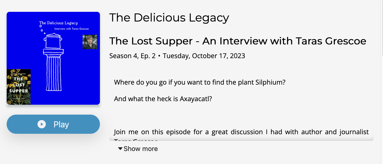 The Lost Supper